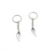 1 Pieces Keyring Keychain Keytag Key Ring Chain Tag Door Car Wholesale Jewelry Making Charms Y8HJ5 Flower Angel Wing view 1