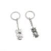 2 Pieces Keyring Keychain Keytag Key Ring Chain Tag Door Car Wholesale Jewelry Making Charms V2KU1 Owl view 1