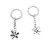 2 Pieces Keyring Keychain Keytag Key Ring Chain Tag Door Car Wholesale Jewelry Making Charms V3NA6 Dragonfly view 1