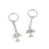 1 Pieces Keyring Keychain Keytag Key Ring Chain Tag Door Car Wholesale Jewelry Making Charms D5AT9 Aircraft Airplane view 1