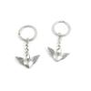 2 Pieces Keyring Keychain Keytag Key Ring Chain Tag Door Car Wholesale Jewelry Making Charms M7XU8 Wings Heart view 1