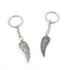 2 Pieces Keyring Keychain Keytag Key Ring Chain Tag Door Car Wholesale Jewelry Making Charms J2FJ0 Angel Wings view 1
