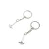 2 Pieces Keyring Keychain Keytag Key Ring Chain Tag Door Car Wholesale Jewelry Making Charms G0PO5 Hammer view 1