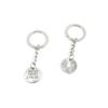 1 Pieces Keyring Keychain Keytag Key Ring Chain Tag Door Car Wholesale Jewelry Making Charms G8GN5 Never Give Up Sign Tag view 1