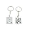 1 Pieces Keyring Keychain Keytag Key Ring Chain Tag Door Car Wholesale Jewelry Making Charms A8PH9 Kiss Tag Signs view 1