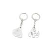 1 Pieces Keyring Keychain Keytag Key Ring Chain Tag Door Car Wholesale Jewelry Making Charms I1FP0 Heart Signs Tag view 1