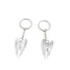2 Pieces Keyring Keychain Keytag Key Ring Chain Tag Door Car Wholesale Jewelry Making Charms X9BM3 Angel Wings view 1