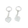 2 Pieces Keyring Keychain Keytag Key Ring Chain Tag Door Car Wholesale Jewelry Making Charms H2GT5 Love Heart view 1