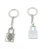 1 Pieces Keyring Keychain Keytag Key Ring Chain Tag Door Car Wholesale Jewelry Making Charms Q7YS0 Lock of Love view 1
