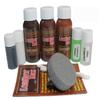 Furniture Leather Max Complete Leather Refinish and Repair Kit Now with 3 Color Shades to Blend with/Leather & Vinyl Restorer (Middle Grey) view 1