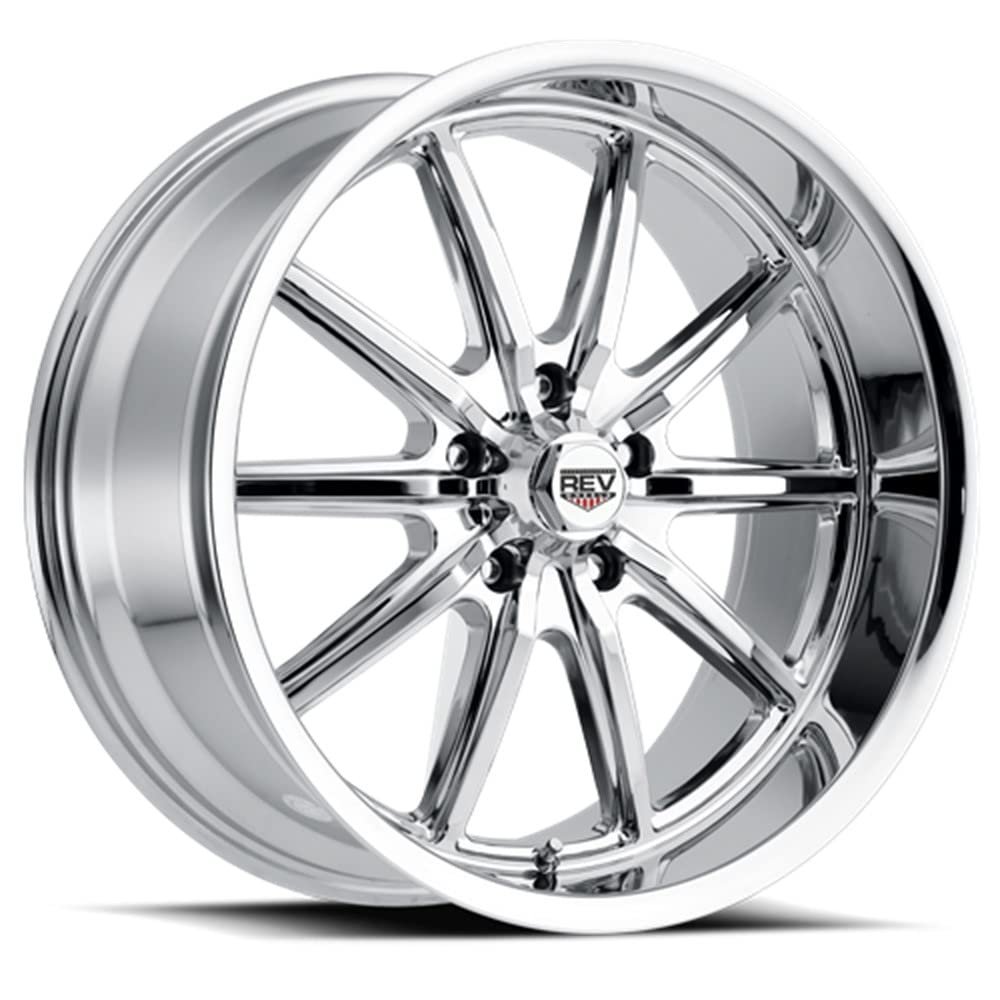 REV Wheels 110C-7706500 110 Series- 17x7-4 bs - 5x4.5/5x114.3 - Chrome