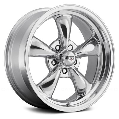 REV Wheels 100P-8806100 100 Series- 18x8-4.5 bs - 5x4.75/5x120.65 -Polished