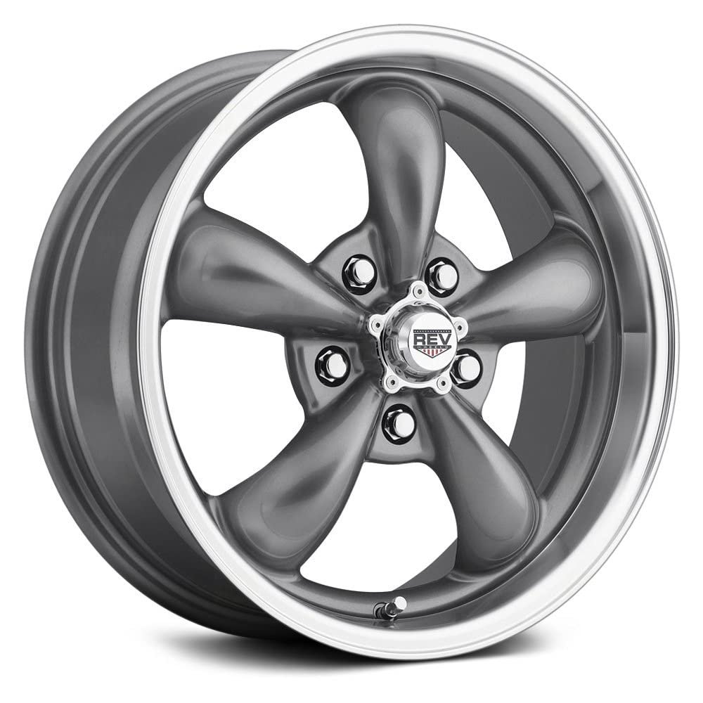 REV Wheels 100S-2957300 100 Series- 20x9.5-5.25 bs - 5x5/5x127 - Gray