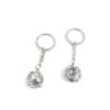 2 Pieces Keyring Keychain Keytag Key Ring Chain Tag Door Car Wholesale Jewelry Making Charms R2BJ2 Rose view 1
