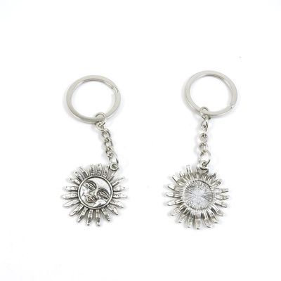 1 Pieces Keyring Keychain Keytag Key Ring Chain Tag Door Car Wholesale Jewelry Making Charms V1DQ4 Sun Helius