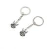 2 Pieces Keyring Keychain Keytag Key Ring Chain Tag Door Car Wholesale Jewelry Making Charms Q3UL6 Angel view 1
