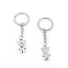 1 Pieces Keyring Keychain Keytag Key Ring Chain Tag Door Car Wholesale Jewelry Making Charms T4GV5 Teddy Bear view 1