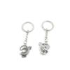 1 Pieces Keyring Keychain Keytag Key Ring Chain Tag Door Car Wholesale Jewelry Making Charms Z6ZH3 Lizard view 1