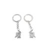 2 Pieces Keyring Keychain Keytag Key Ring Chain Tag Door Car Wholesale Jewelry Making Charms F2AO6 Angel Cupid view 1