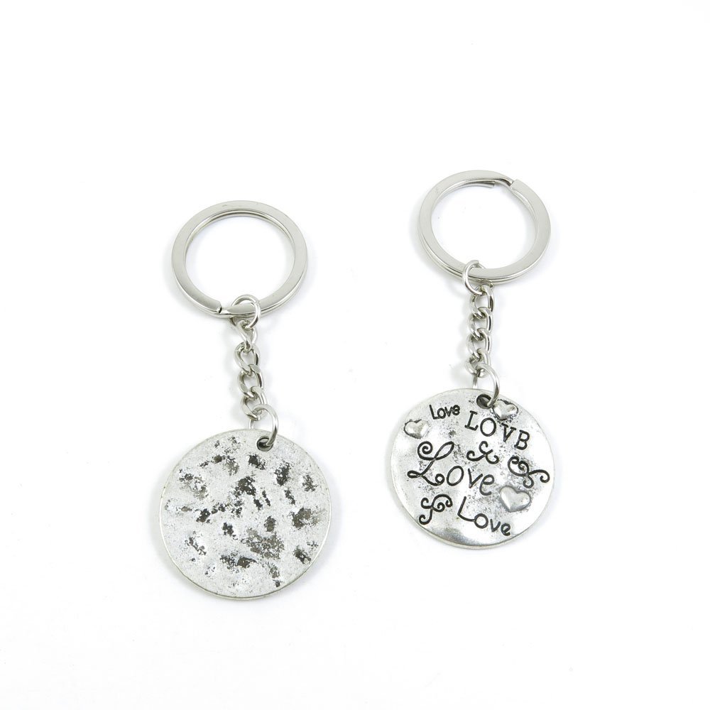 2 Pieces Keyring Keychain Keytag Key Ring Chain Tag Door Car Wholesale Jewelry Making Charms S0YS8 Love Signs