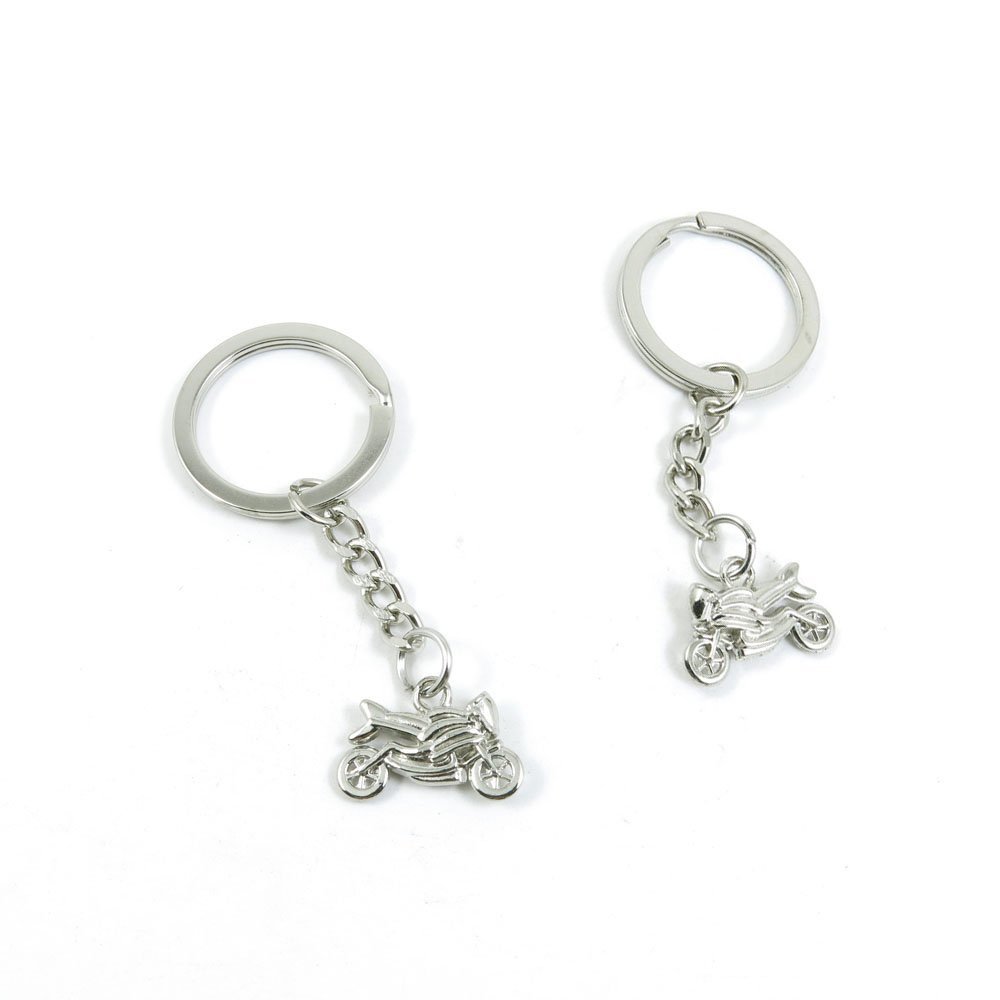 1 Pieces Keyring Keychain Keytag Key Ring Chain Tag Door Car Wholesale Jewelry Making Charms K1TG7 Motorcycle