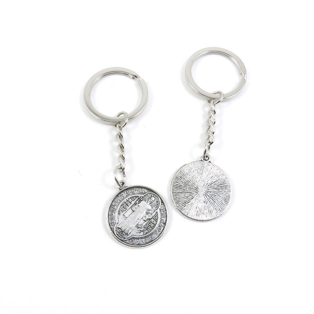1 Pieces Keyring Keychain Keytag Key Ring Chain Tag Door Car Wholesale Jewelry Making Charms C1ZS4 CSSML NDSMD Cross