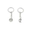 2 Pieces Keyring Keychain Keytag Key Ring Chain Tag Door Car Wholesale Jewelry Making Charms V2XI7 Jesus Cross view 1
