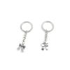 2 Pieces Keyring Keychain Keytag Key Ring Chain Tag Door Car Wholesale Jewelry Making Charms O8XM0 Bowtie Bowknot Bow Tie view 1