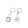 1 Pieces Keyring Keychain Keytag Key Ring Chain Tag Door Car Wholesale Jewelry Making Charms R2TT4 Rudder Cabochon Base Blank view 1