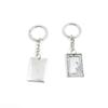 2 Pieces Keyring Keychain Keytag Key Ring Chain Tag Door Car Wholesale Jewelry Making Charms I8MB1 Moon Frame view 1