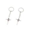 1 Pieces Keyring Keychain Keytag Key Ring Chain Tag Door Car Wholesale Jewelry Making Charms M5JR4 Latin Cross view 1