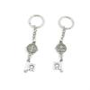 2 Pieces Keyring Keychain Keytag Key Ring Chain Tag Door Car Wholesale Jewelry Making Charms J6MY3 CSSML NDSMD Cross view 1
