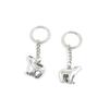 2 Pieces Keyring Keychain Keytag Key Ring Chain Tag Door Car Wholesale Jewelry Making Charms V1ZN4 Polar Bear view 1