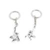 2 Pieces Keyring Keychain Keytag Key Ring Chain Tag Door Car Wholesale Jewelry Making Charms P8BE3 Monkey view 1