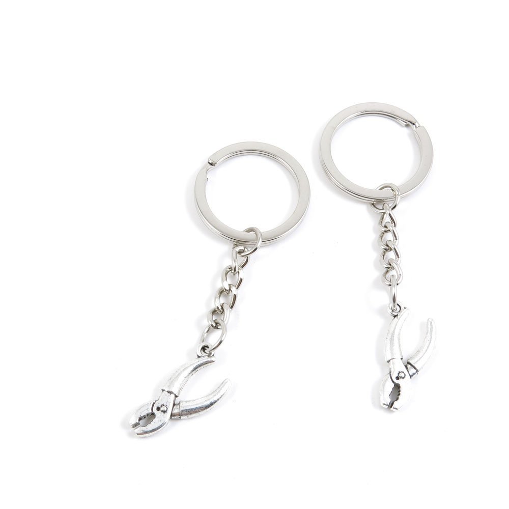 2 Pieces Keyring Keychain Keytag Key Ring Chain Tag Door Car Wholesale Jewelry Making Charms L7YY7 Vise