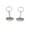 1 Pieces Keyring Keychain Keytag Key Ring Chain Tag Door Car Wholesale Jewelry Making Charms H6DC1 Folding Fan view 1