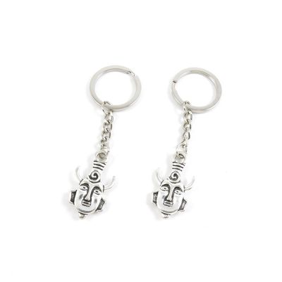 1 Pieces Keyring Keychain Keytag Key Ring Chain Tag Door Car Wholesale Jewelry Making Charms M8KF6 Pharaoh