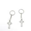 1 Pieces Keyring Keychain Keytag Key Ring Chain Tag Door Car Wholesale Jewelry Making Charms J4TU0 Latin Cross view 1