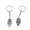1 Pieces Keyring Keychain Keytag Key Ring Chain Tag Door Car Wholesale Jewelry Making Charms D9RO6 Owl view 1