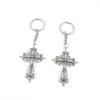 1 Pieces Keyring Keychain Keytag Key Ring Chain Tag Door Car Wholesale Jewelry Making Charms L8RX2 Latin Cross view 1