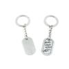 2 Pieces Keyring Keychain Keytag Key Ring Chain Tag Door Car Wholesale Jewelry Making Charms Q2MC7 Love Tag Signs view 1