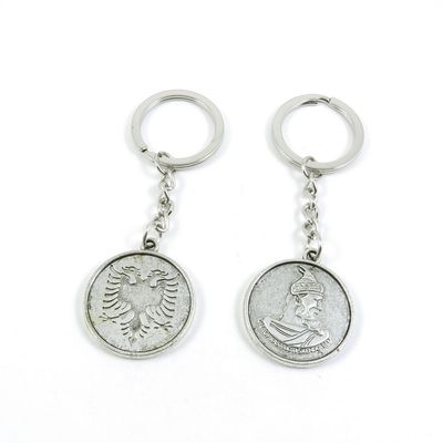 1 Pieces Keyring Keychain Keytag Key Ring Chain Tag Door Car Wholesale Jewelry Making Charms O6PA4 Eagle King Signs