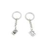 1 Pieces Keyring Keychain Keytag Key Ring Chain Tag Door Car Wholesale Jewelry Making Charms F3UM7 Camera view 1