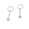 2 Pieces Keyring Keychain Keytag Key Ring Chain Tag Door Car Wholesale Jewelry Making Charms G4OK5 Purse Handbag view 1