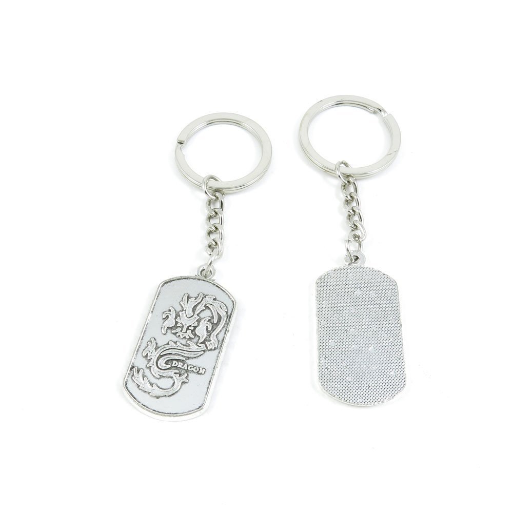 1 Pieces Keyring Keychain Keytag Key Ring Chain Tag Door Car Wholesale Jewelry Making Charms N6UO9 Dragon Tag Signs
