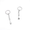 2 Pieces Keyring Keychain Keytag Key Ring Chain Tag Door Car Wholesale Jewelry Making Charms U5LR8 Spoon view 1