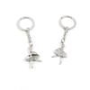 2 Pieces Keyring Keychain Keytag Key Ring Chain Tag Door Car Wholesale Jewelry Making Charms K3IF3 Ballet Dancer view 1