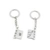 2 Pieces Keyring Keychain Keytag Key Ring Chain Tag Door Car Wholesale Jewelry Making Charms E2UI8 Holy Book view 1