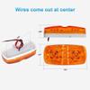 Partsam 5pcs Amber 10 LED Marker Light, Double Bullseye, [DOT Approved] Rectangle Clearance Lights for Trailer Truck Camper RV 12V view 4