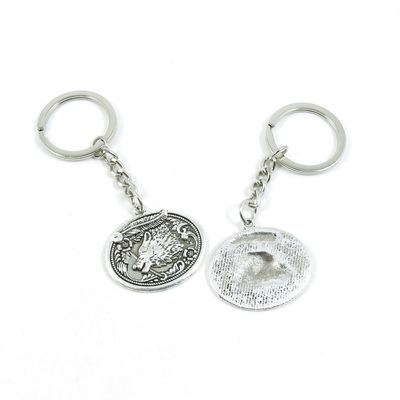 1 Pieces Keyring Key Ring V7PA7 Wolf Tag Signs Keychain Automotive Car Door Key Tags Findings Charms Chains
